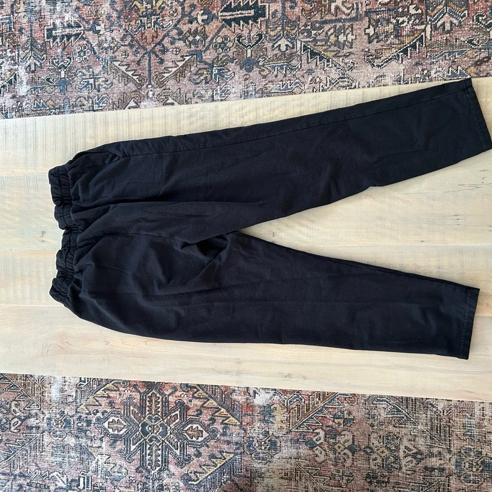 Z Supply Paperbag High-Eaisted Button Pants - Picture 3 of 4